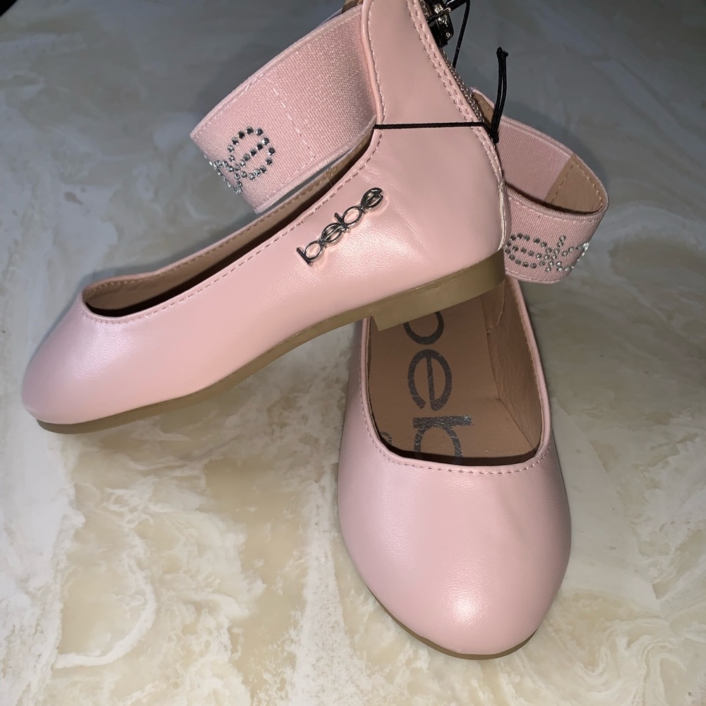 Pink Bebe Girl Shoes Size 7 Brand New